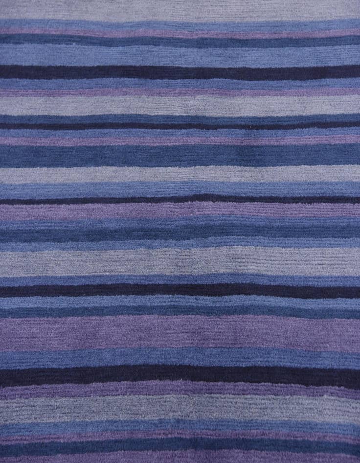 Detail image of  4' 8 x 6' 7  Hand Knotted Nepal Wool Rug