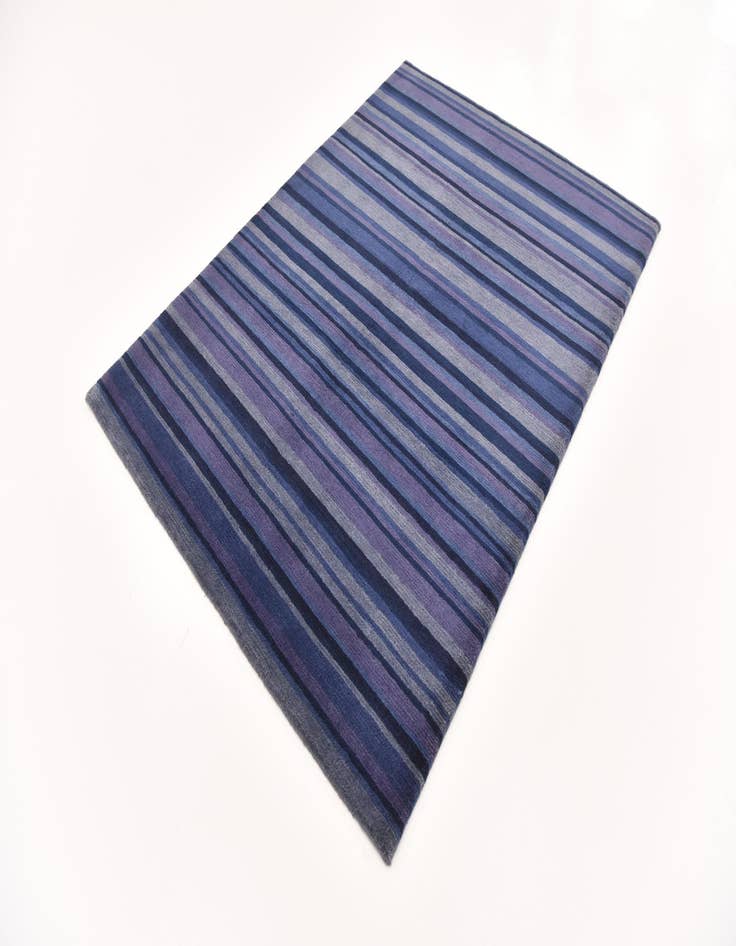 Detail image of  4' 9 x 6' 7  Hand Knotted Nepal Wool Rug