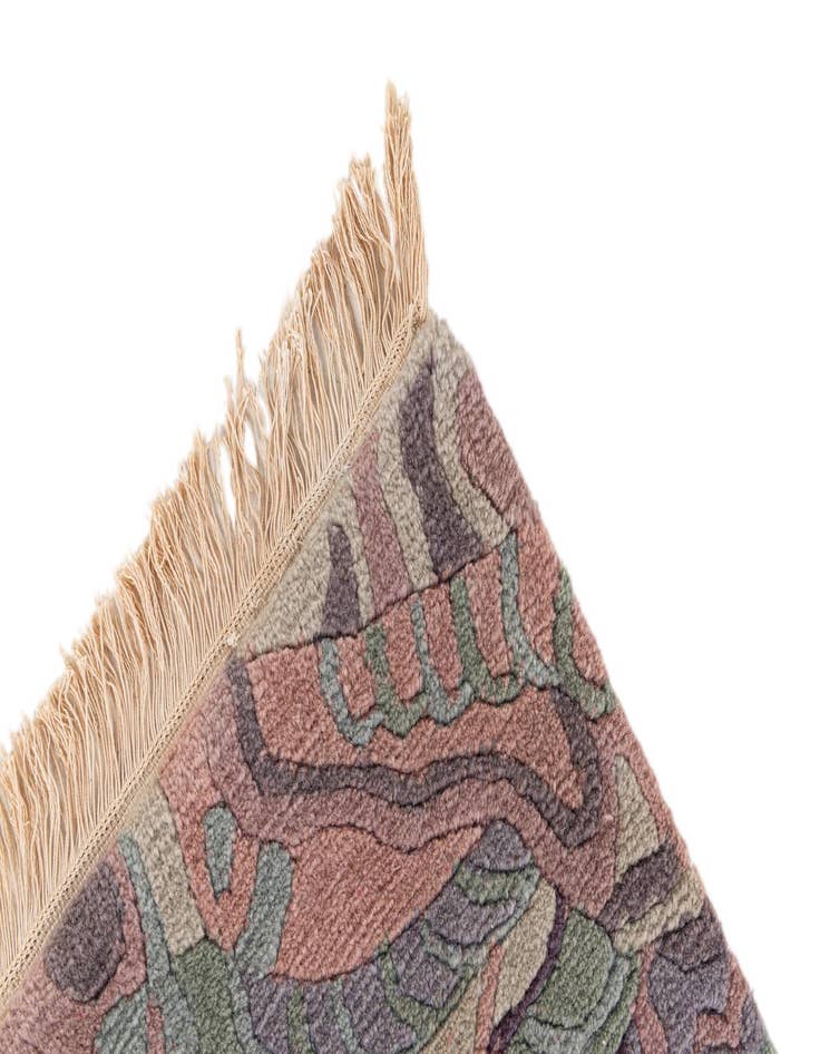 Detail image of  3' 3 x 5' 4  Hand Knotted Nepal Wool Rug