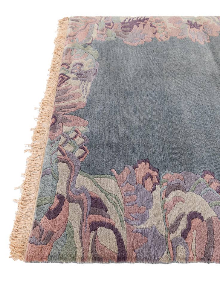 Detail image of  3' 3 x 5' 4  Hand Knotted Nepal Wool Rug