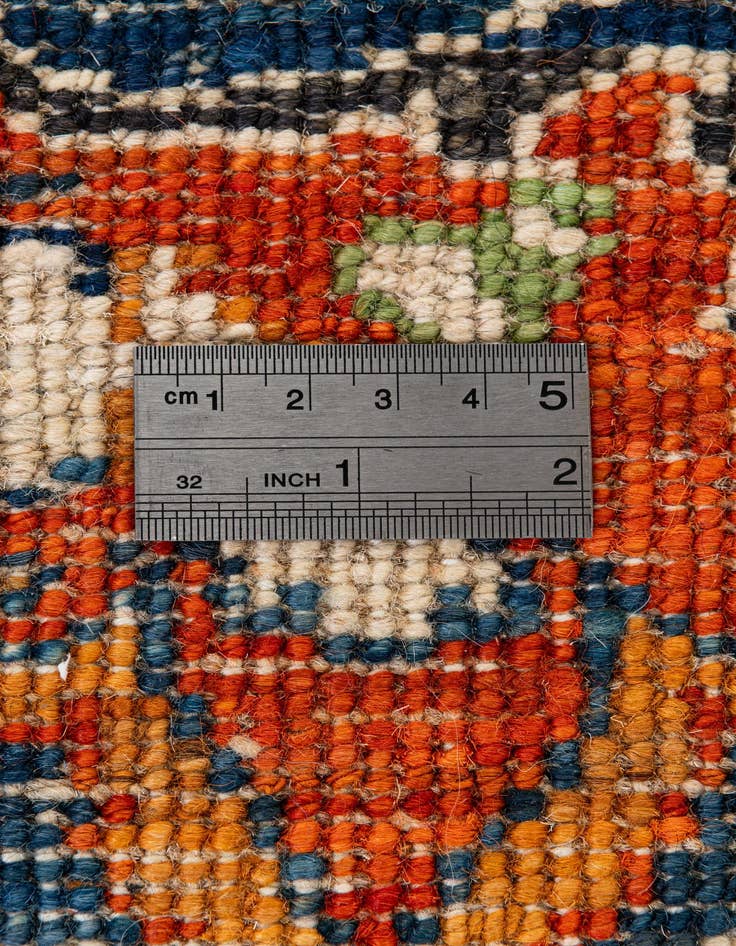 Detail image of  8' 9 x 9' 9  Hand Knotted Oushak Wool Rug