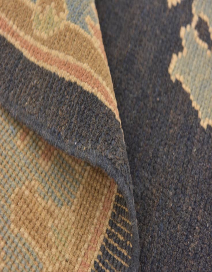 Detail image of  6' 10 x 8' 4  Hand Knotted Oushak Wool Rug