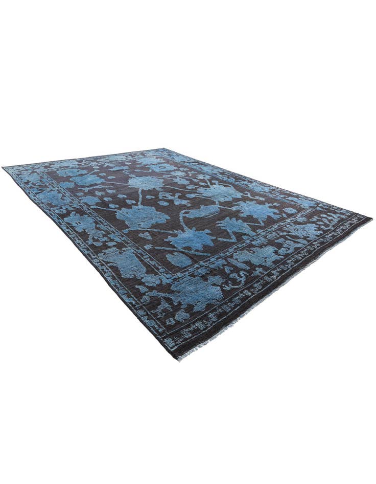 Detail image of  10' x 13' 8  Hand Knotted Oushak Wool Rug