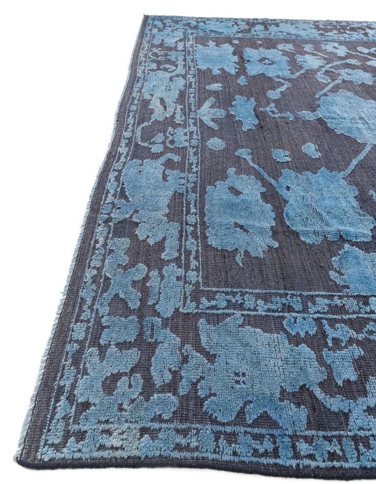 Detail image of  10' x 13' 8  Hand Knotted Oushak Wool Rug