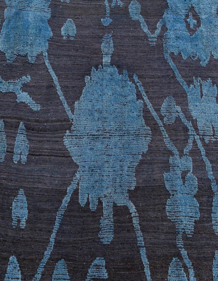 Detail image of  10' x 13' 8  Hand Knotted Oushak Wool Rug