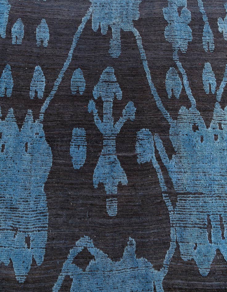 Detail image of  10' x 13' 8  Hand Knotted Oushak Wool Rug