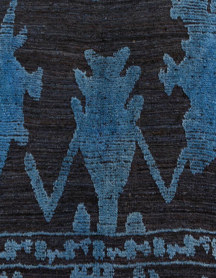 Detail image of  10' x 13' 8  Hand Knotted Oushak Wool Rug