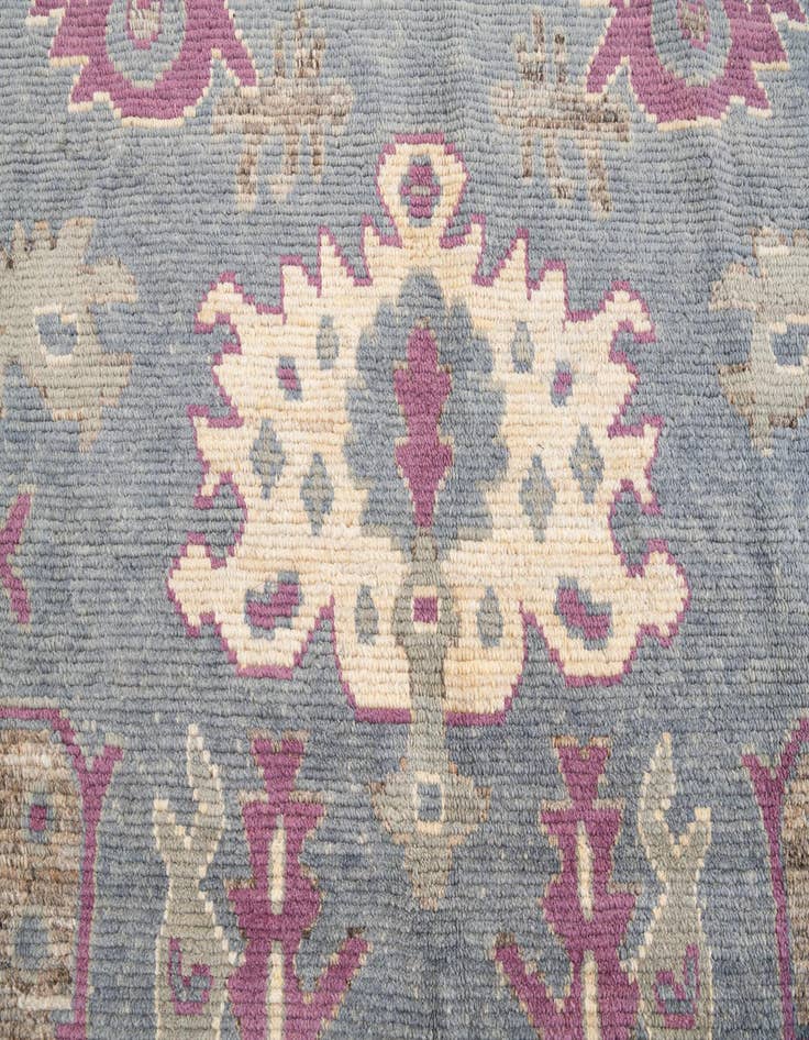 Detail image of  9' 4 x 12' 3  Hand Knotted Oushak Wool Rug