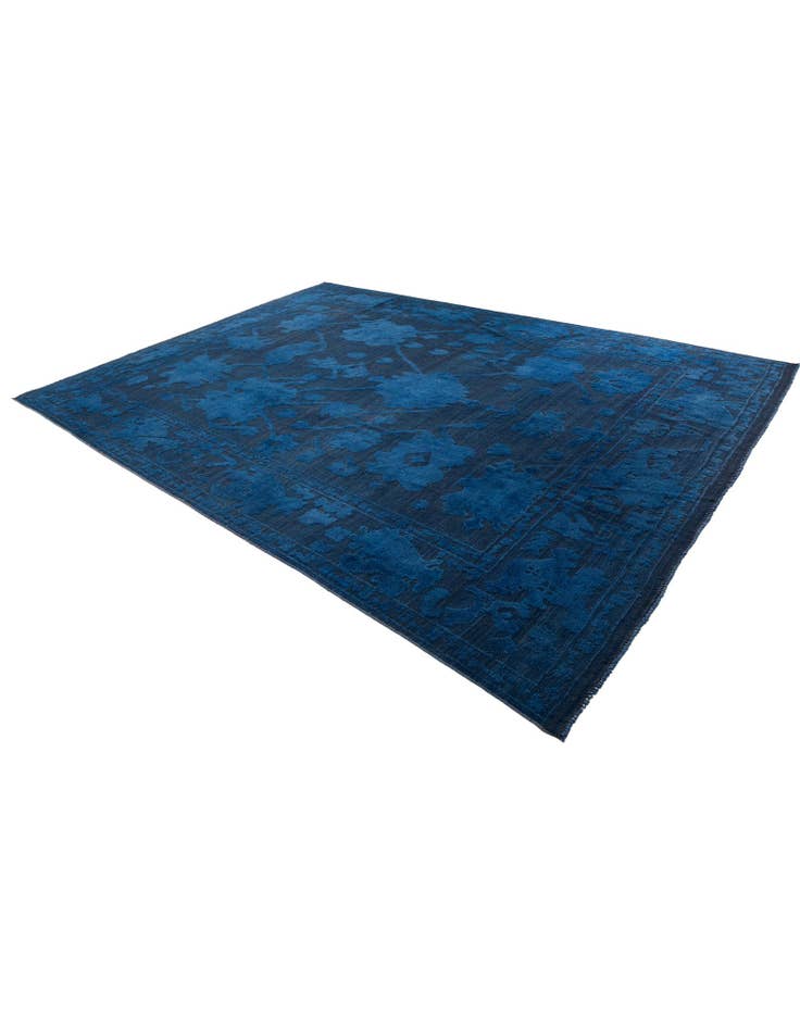 Detail image of  10' 2 x 14' 1  Hand Knotted Oushak Wool Rug