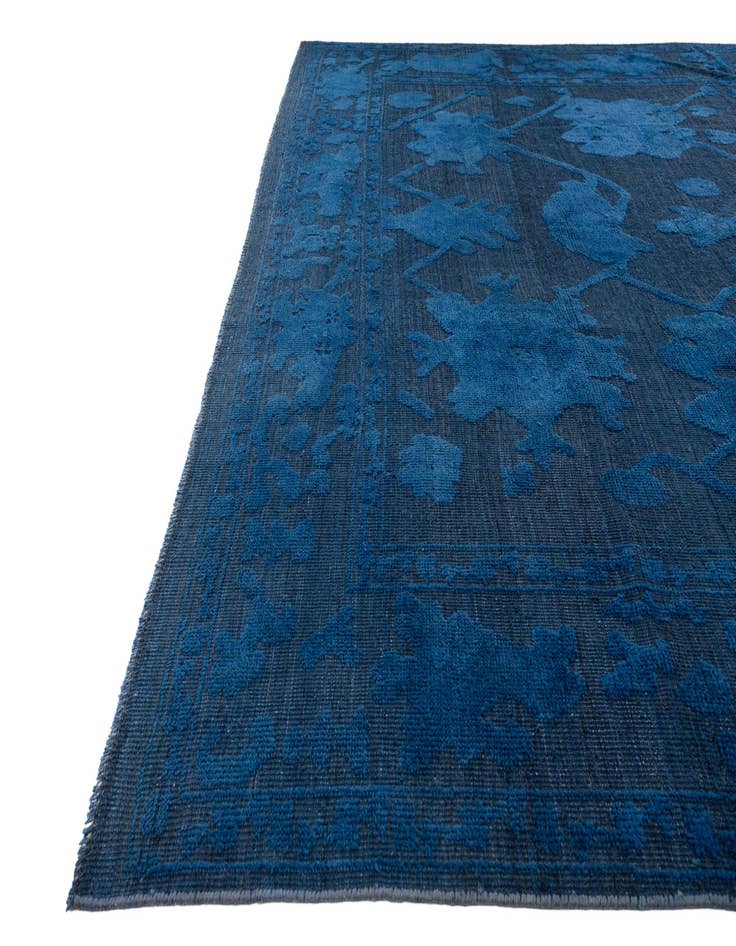 Detail image of  10' 2 x 14' 1  Hand Knotted Oushak Wool Rug