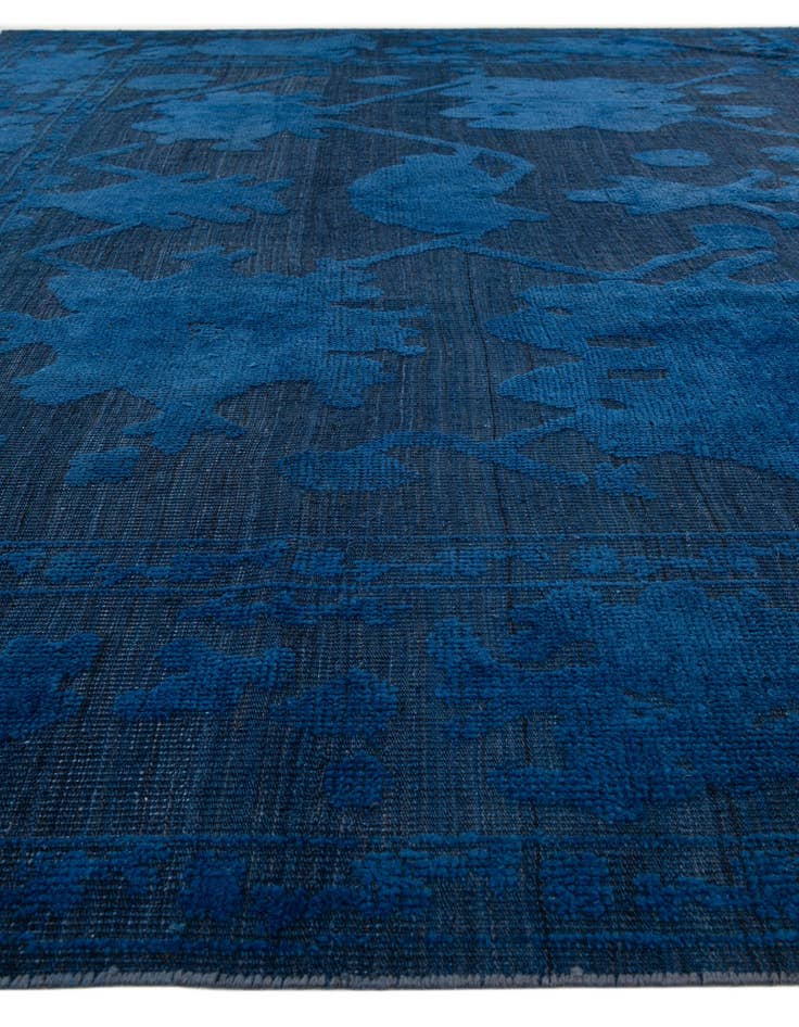 Detail image of  10' 2 x 14' 1  Hand Knotted Oushak Wool Rug