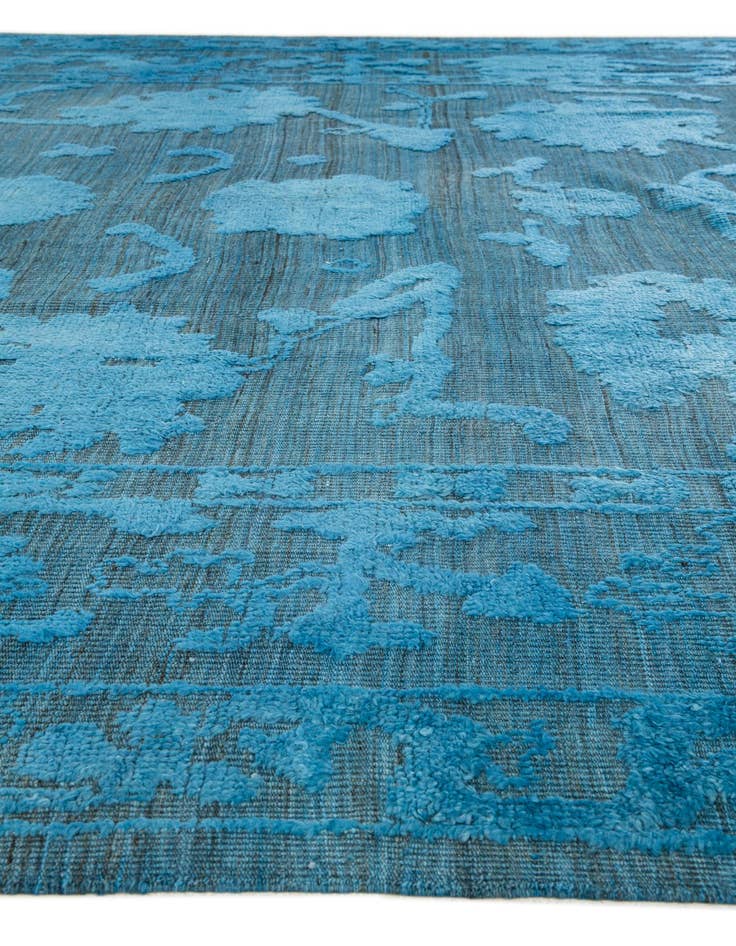 Detail image of  8' 10 x 12' 3  Hand Knotted Oushak Wool Rug