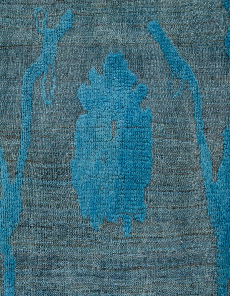 Detail image of  10' 1 x 13' 10  Hand Knotted Oushak Wool Rug