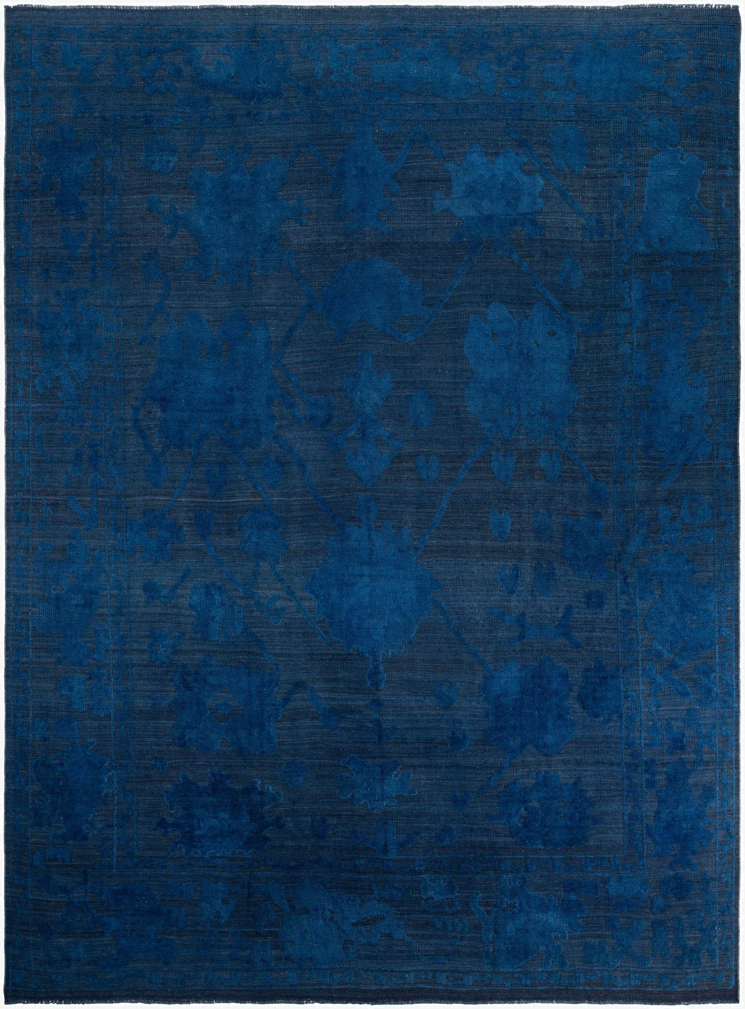  10' 2 x 14' 1  Hand Knotted Oushak Wool Rug
