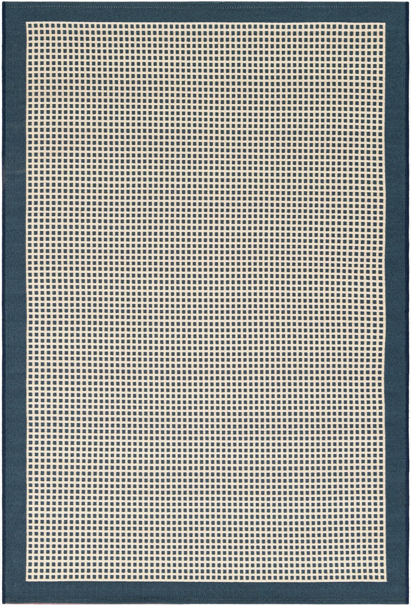  4' x 6'  Washable Border Indoor / Outdoor Rug