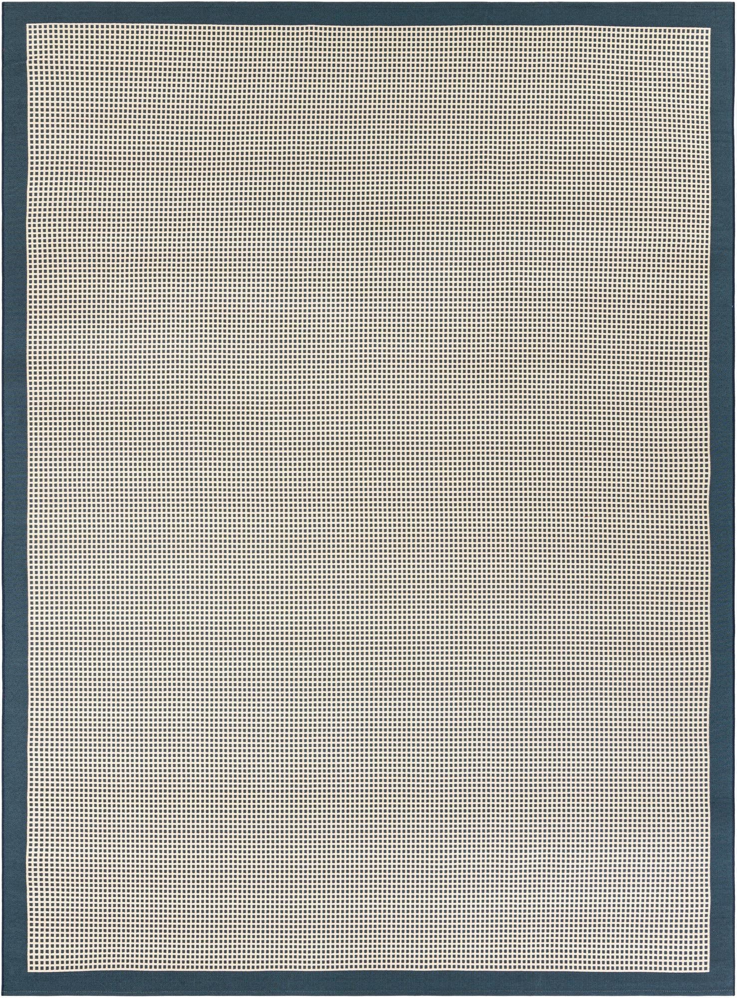  9' x 12'  Washable Border Indoor / Outdoor Rug
