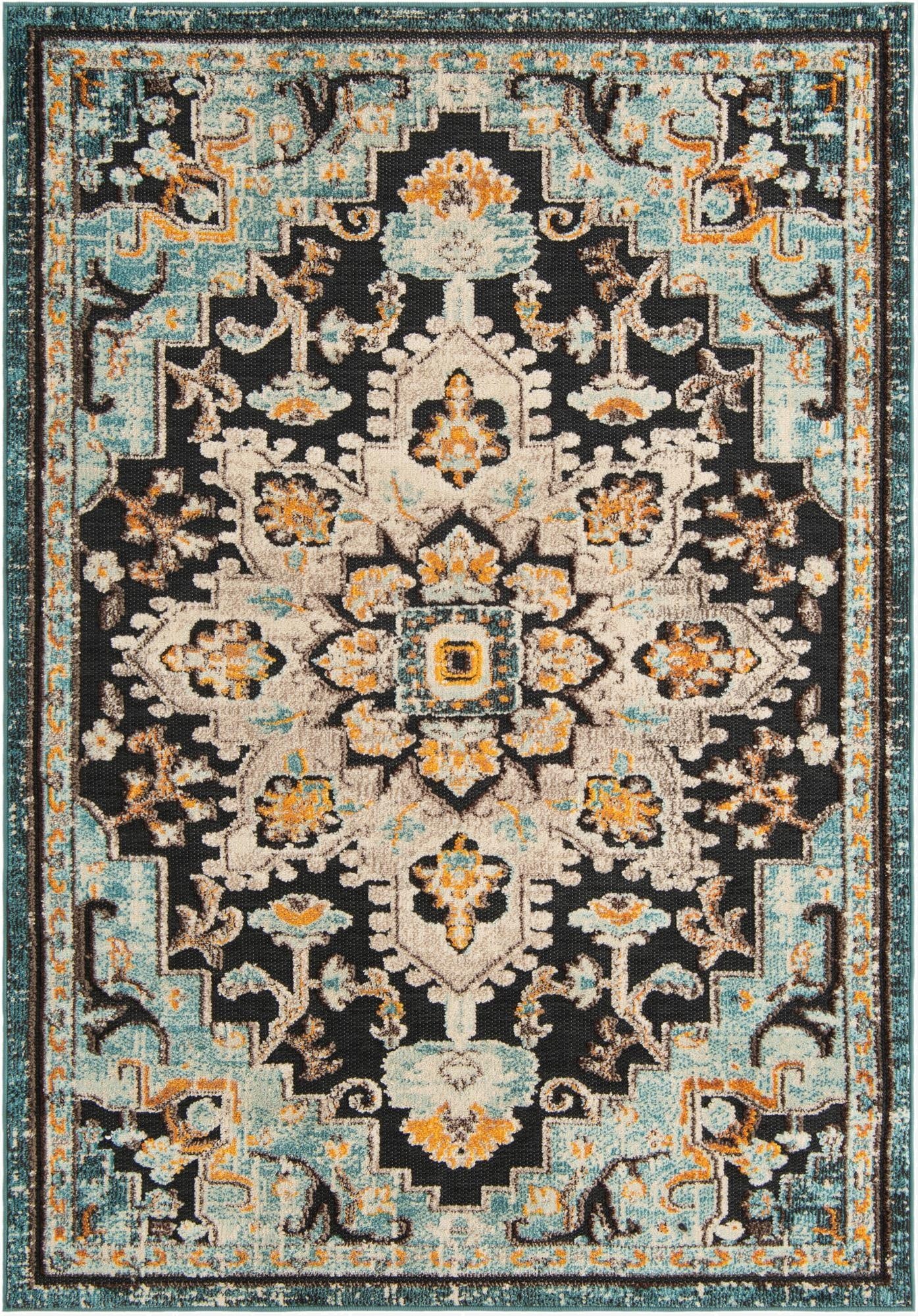  5' x 7'  Washable Casablanca Indoor / Outdoor Rug