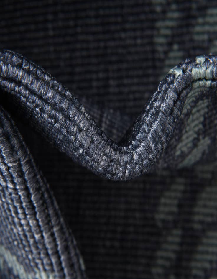 Detail image of  7' 10 x 10'  Washable Coastal Indoor / Outdoor Rug