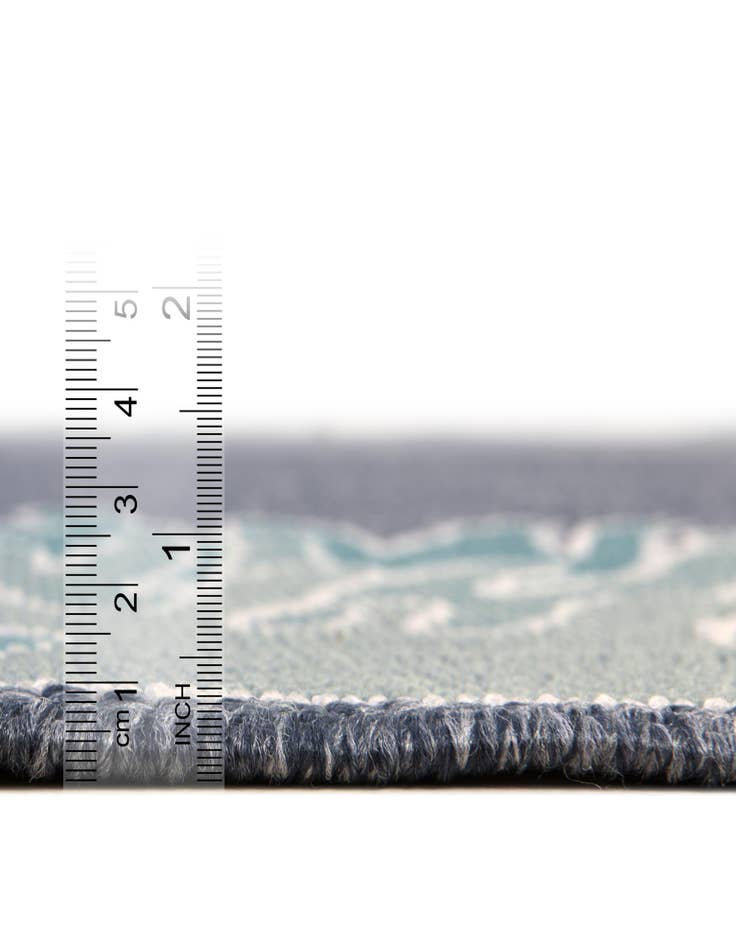 Detail image of  9' x 12'  Washable Coastal Indoor / Outdoor Rug