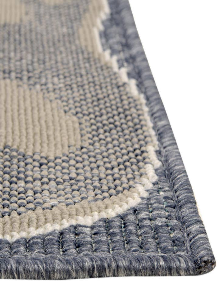 Detail image of  9' x 12'  Washable Coastal Indoor / Outdoor Rug