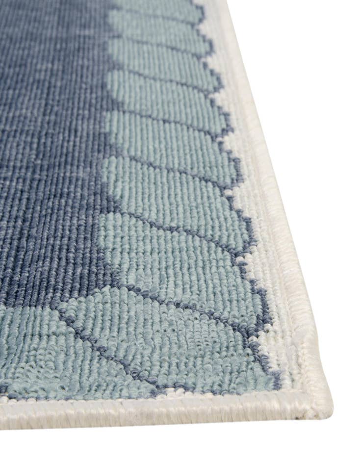 Detail image of  6' x 9'  Washable Coastal Indoor / Outdoor Rug