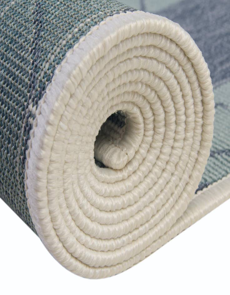 Detail image of  6' x 9'  Washable Coastal Indoor / Outdoor Rug