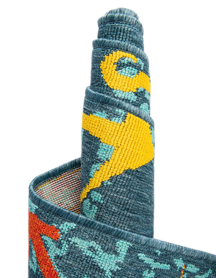 Detail image of  2' x 3'  Washable Coastal Indoor / Outdoor Rug