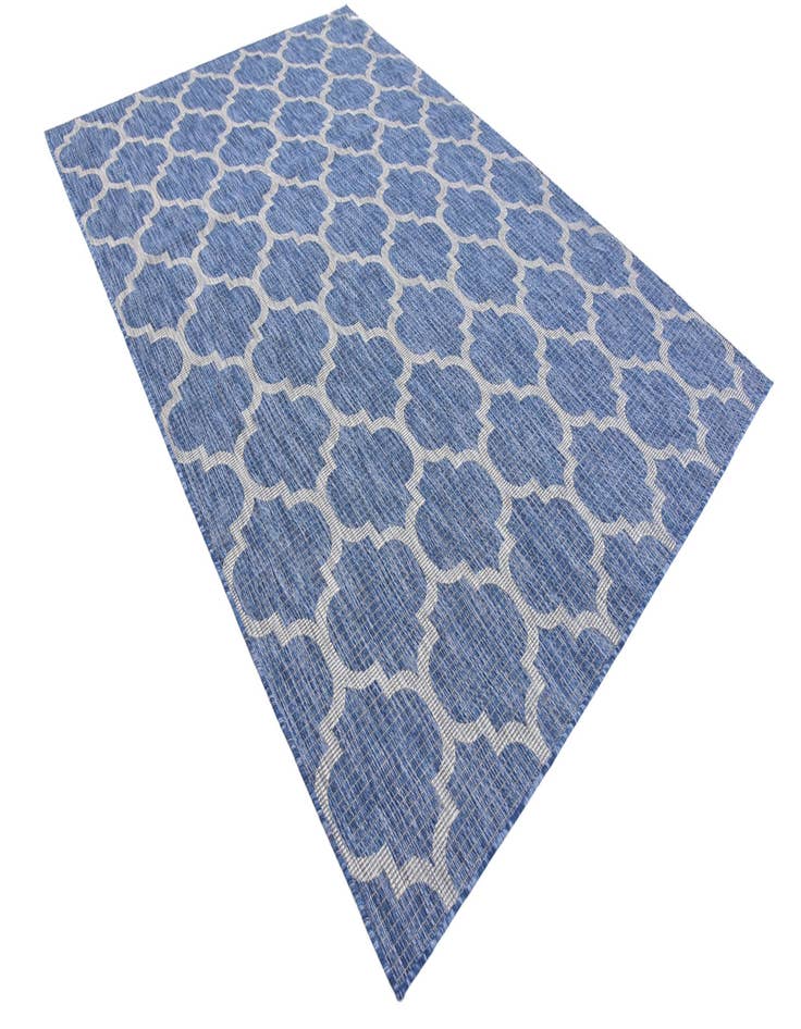 Detail image of  6' x 9'  Washable Lattice Indoor / Outdoor Rug