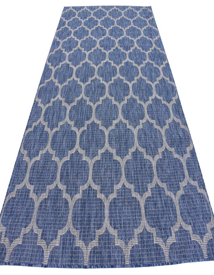 Detail image of  6' x 9'  Washable Lattice Indoor / Outdoor Rug