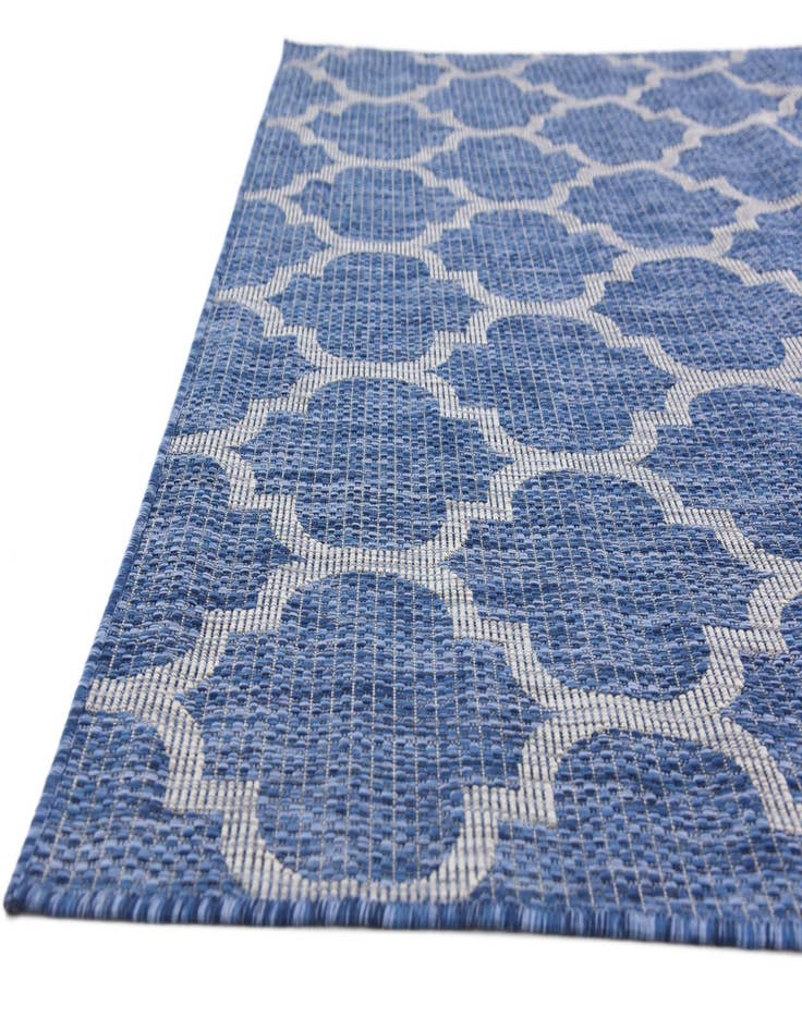 Detail image of  6' x 9'  Washable Lattice Indoor / Outdoor Rug