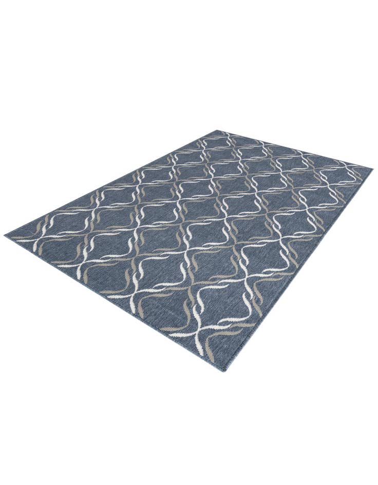 Detail image of  4' x 6'  Washable Lattice Indoor / Outdoor Rug