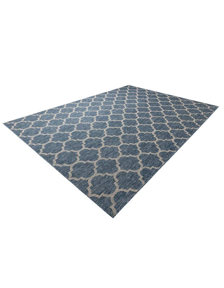 Detail image of  10' x 14'  Washable Lattice Indoor / Outdoor Rug