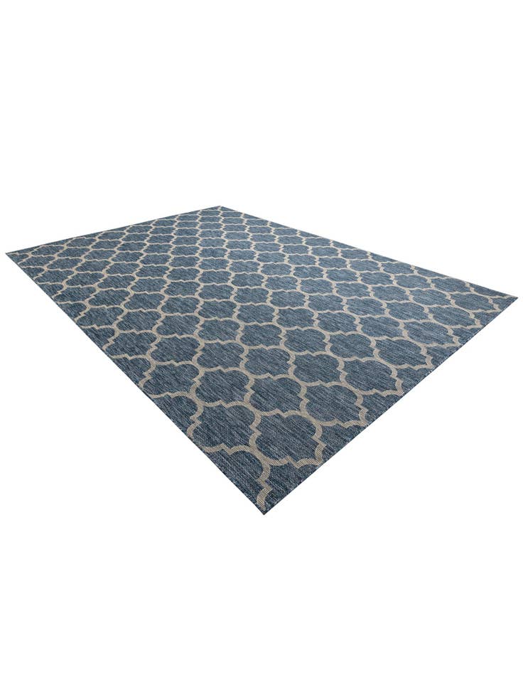 Detail image of  10' x 14'  Washable Lattice Indoor / Outdoor Rug