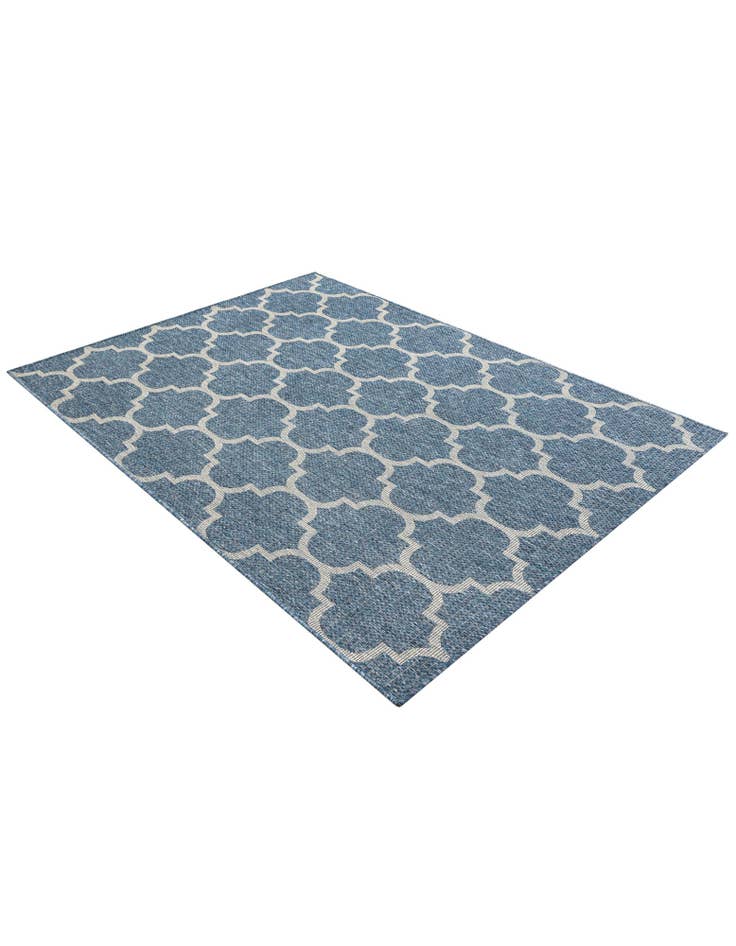 Detail image of  5' 3 x 7'  Washable Lattice Indoor / Outdoor Rug