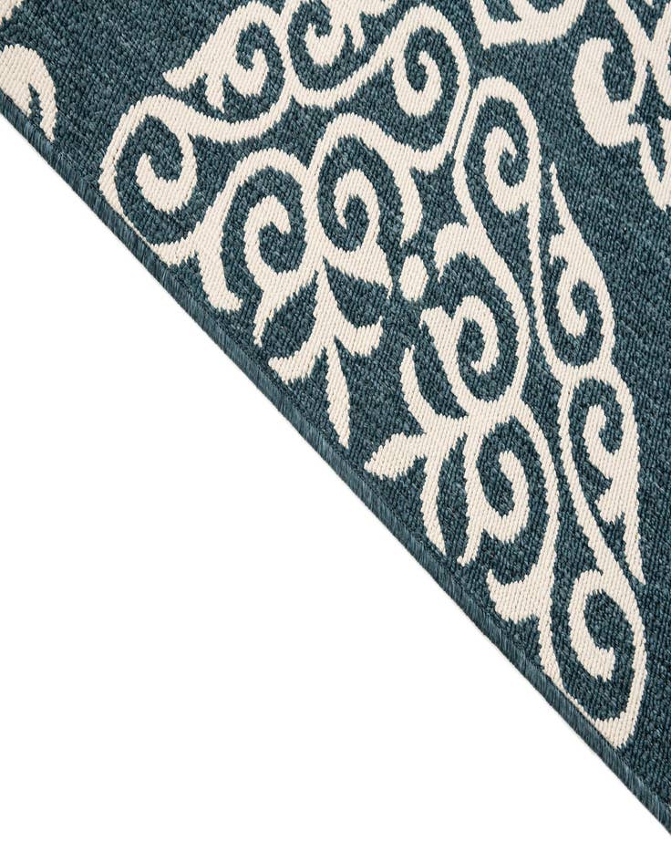 Detail image of  5' 3 x 7' 7  Washable Modern Indoor / Outdoor Rug