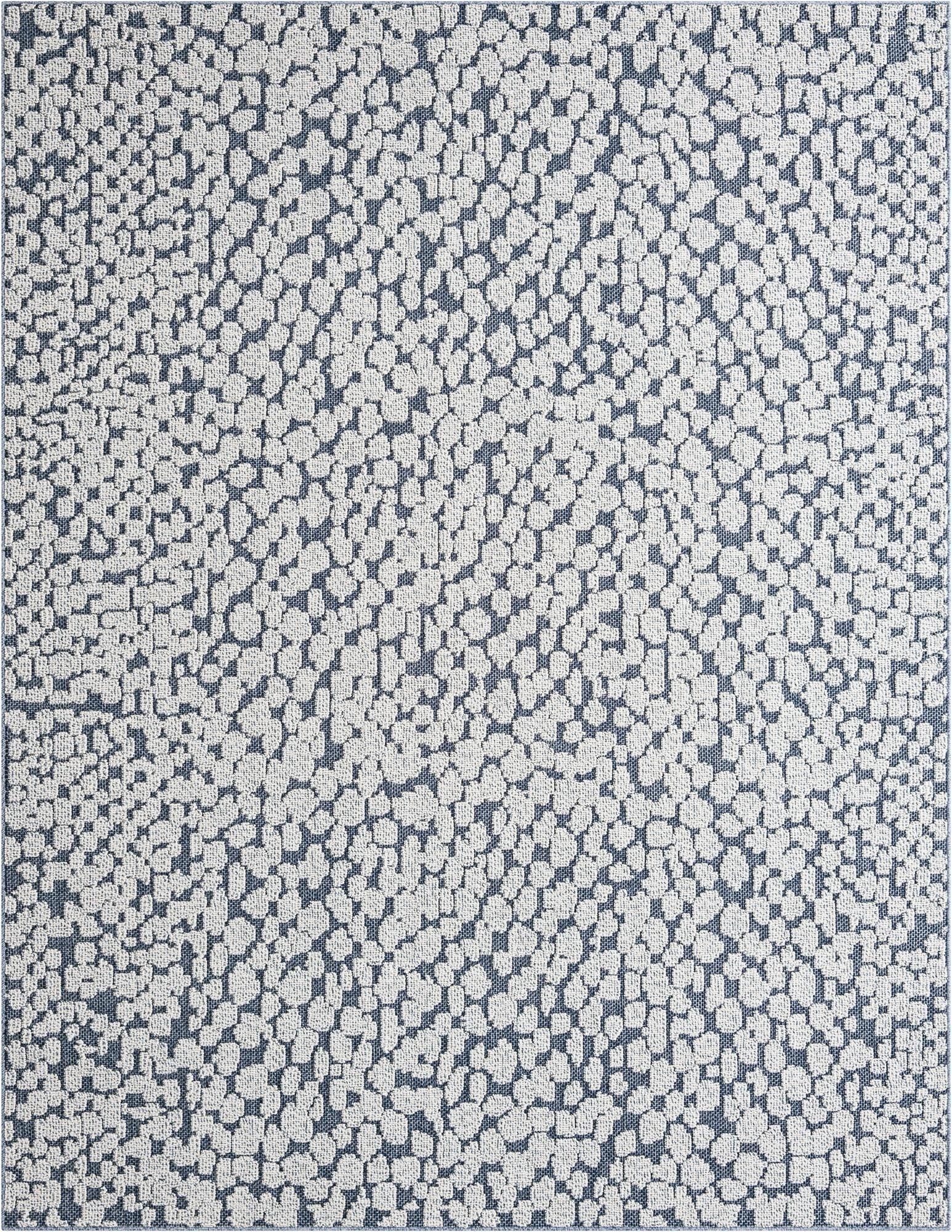  7' 10 x 10'  Washable Safari Indoor / Outdoor Rug