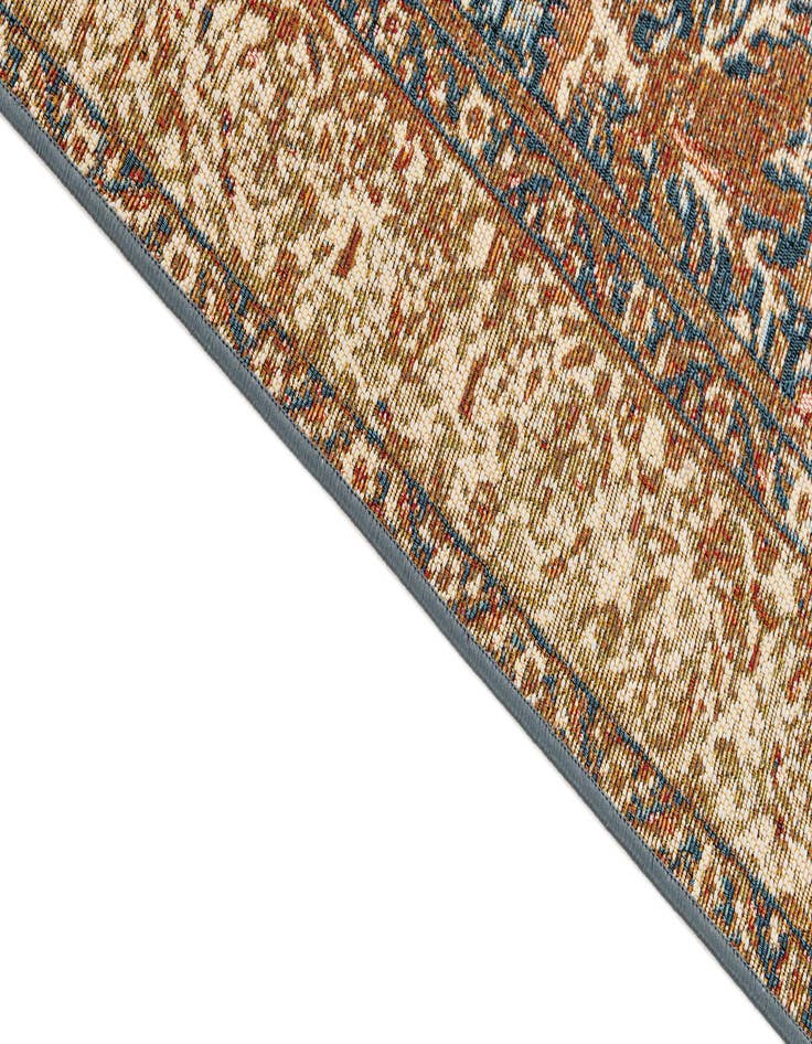 Detail image of  5' 3 x 7' 8  Washable Traditional Indoor / Outdoor Rug