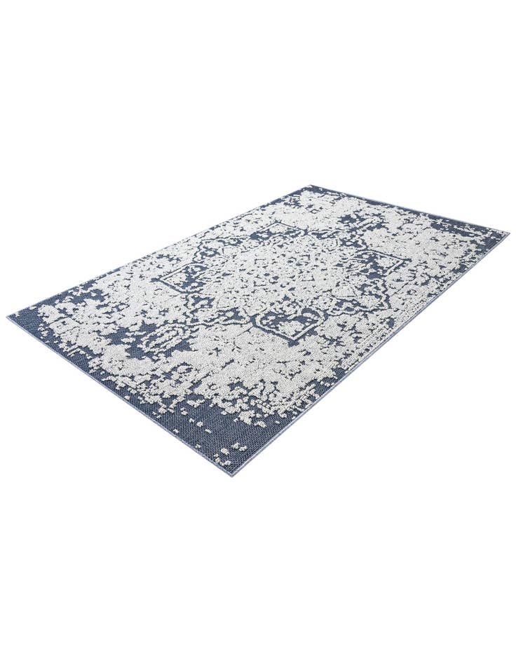 5' 3 x 8'  Washable Traditional Indoor / Outdoor Rug