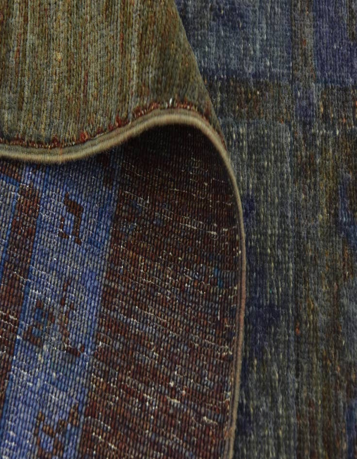 Detail image of  5' 6 x 8' 4  Hand Knotted Over-Dyed Ziegler Rug