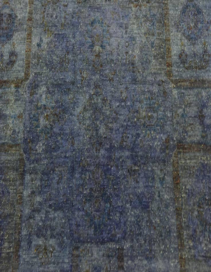 Detail image of  5' 6 x 8' 4  Hand Knotted Over-Dyed Ziegler Rug
