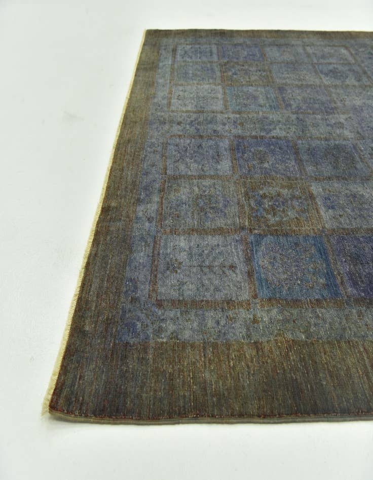 Detail image of  5' 6 x 8' 4  Hand Knotted Over-Dyed Ziegler Rug