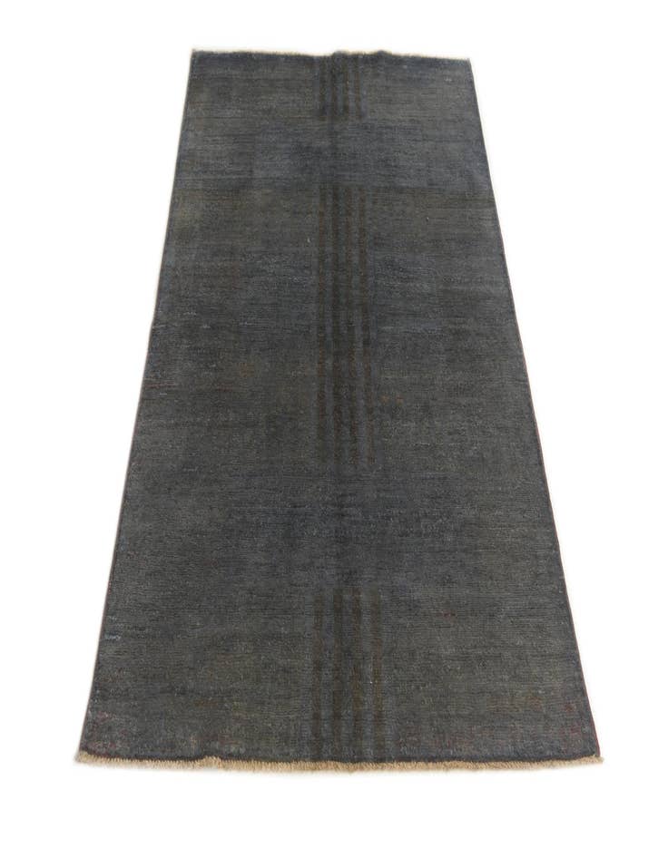 Detail image of 3' 10 x 5' 7 Hand Knotted Over-Dyed Ziegler Rug