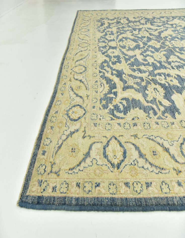 Detail image of  9' 5 x 12' 1  Hand Knotted Peshawar Ziegler Wool Rug