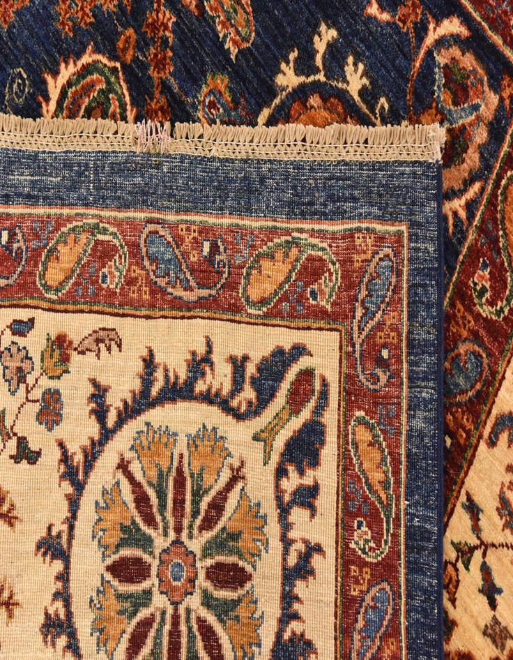 Detail image of  7' x 9' 2  Hand Knotted Peshawar Ziegler Rug