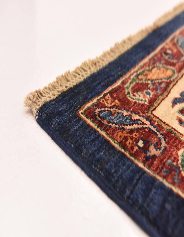 Detail image of  7' x 9' 2  Hand Knotted Peshawar Ziegler Rug