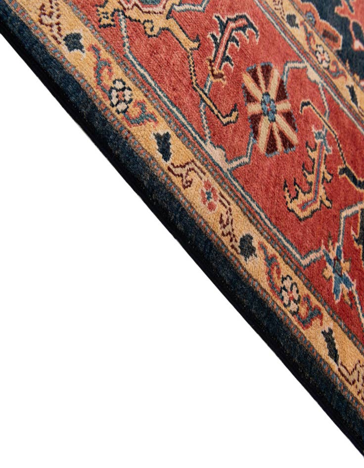 Detail image of  8' 2 x 11' 3  Hand Knotted Peshawar Ziegler Rug