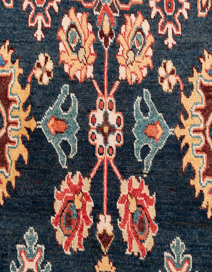 Detail image of  8' 2 x 11' 3  Hand Knotted Peshawar Ziegler Rug