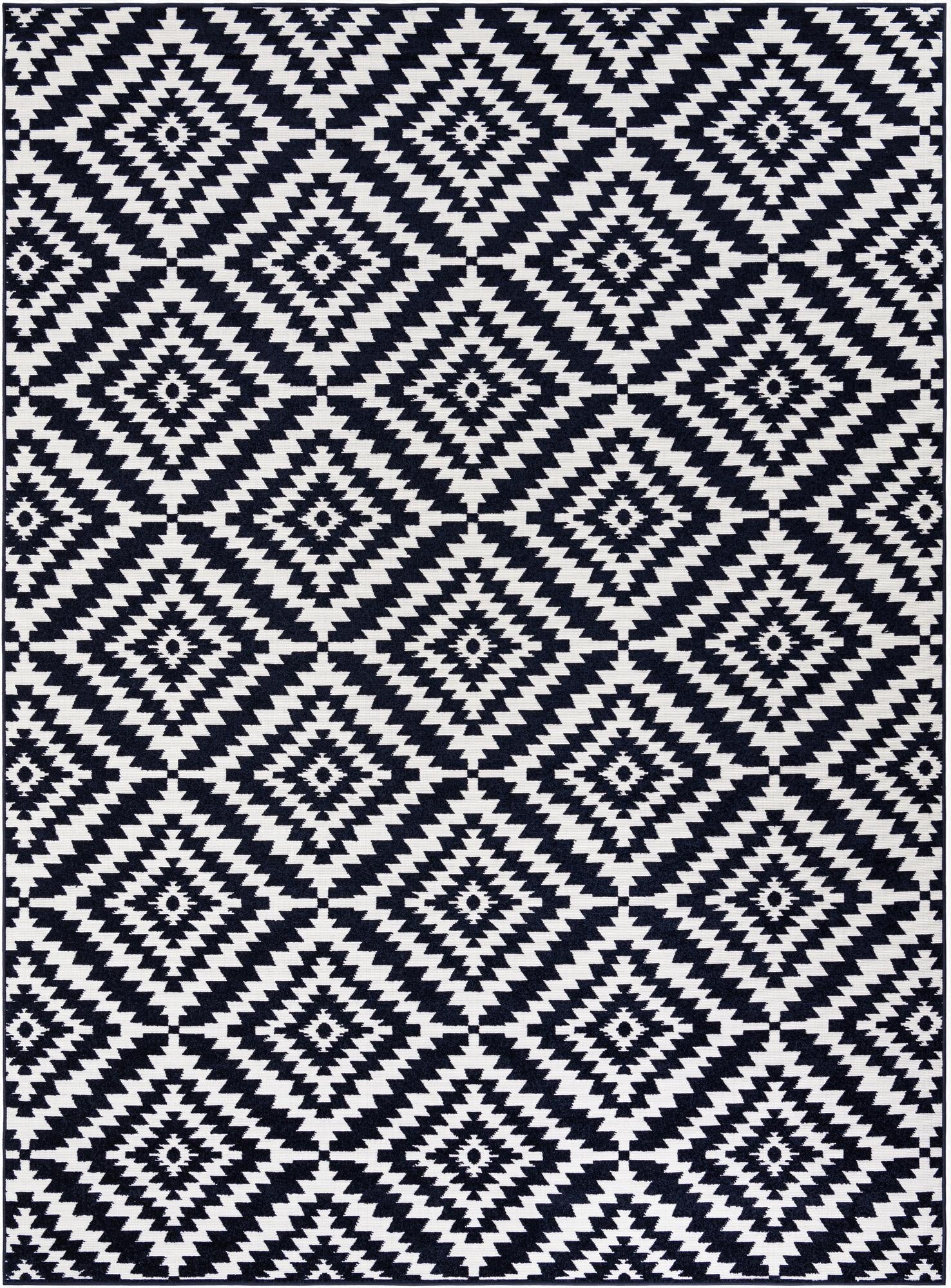  9' x 12'  Washable Sabrina Soto Indoor / Outdoor Rug