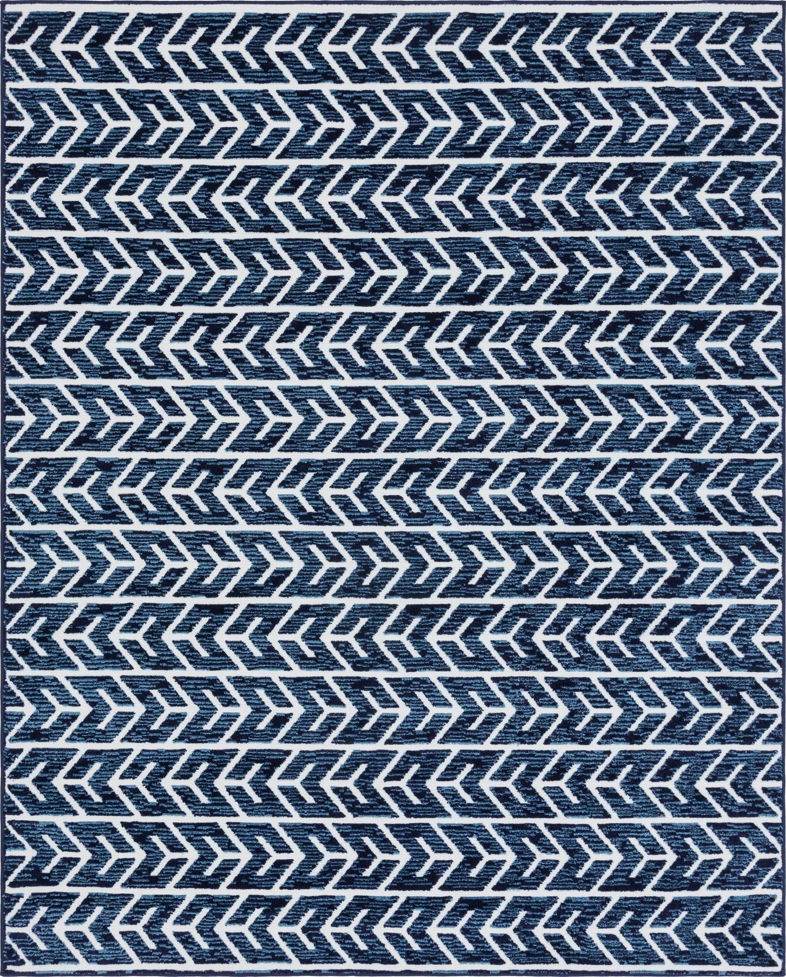  8' x 11'  Washable Sabrina Soto Aston Indoor / Outdoor Rug