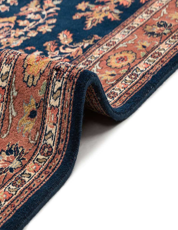 Detail image of  5' 6 x 8' 6  Hand Knotted Sarough Wool Rug